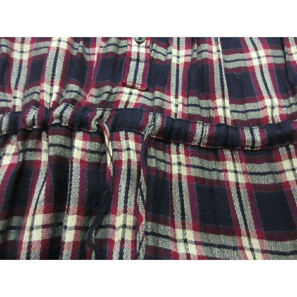 LUCKY BRAND DRESS PLAID W/DRAWSTRING WAIST SIZE LARGE - Picture 5 of 6